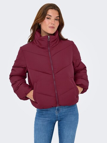 ONLY Between-season jacket in Red: front
