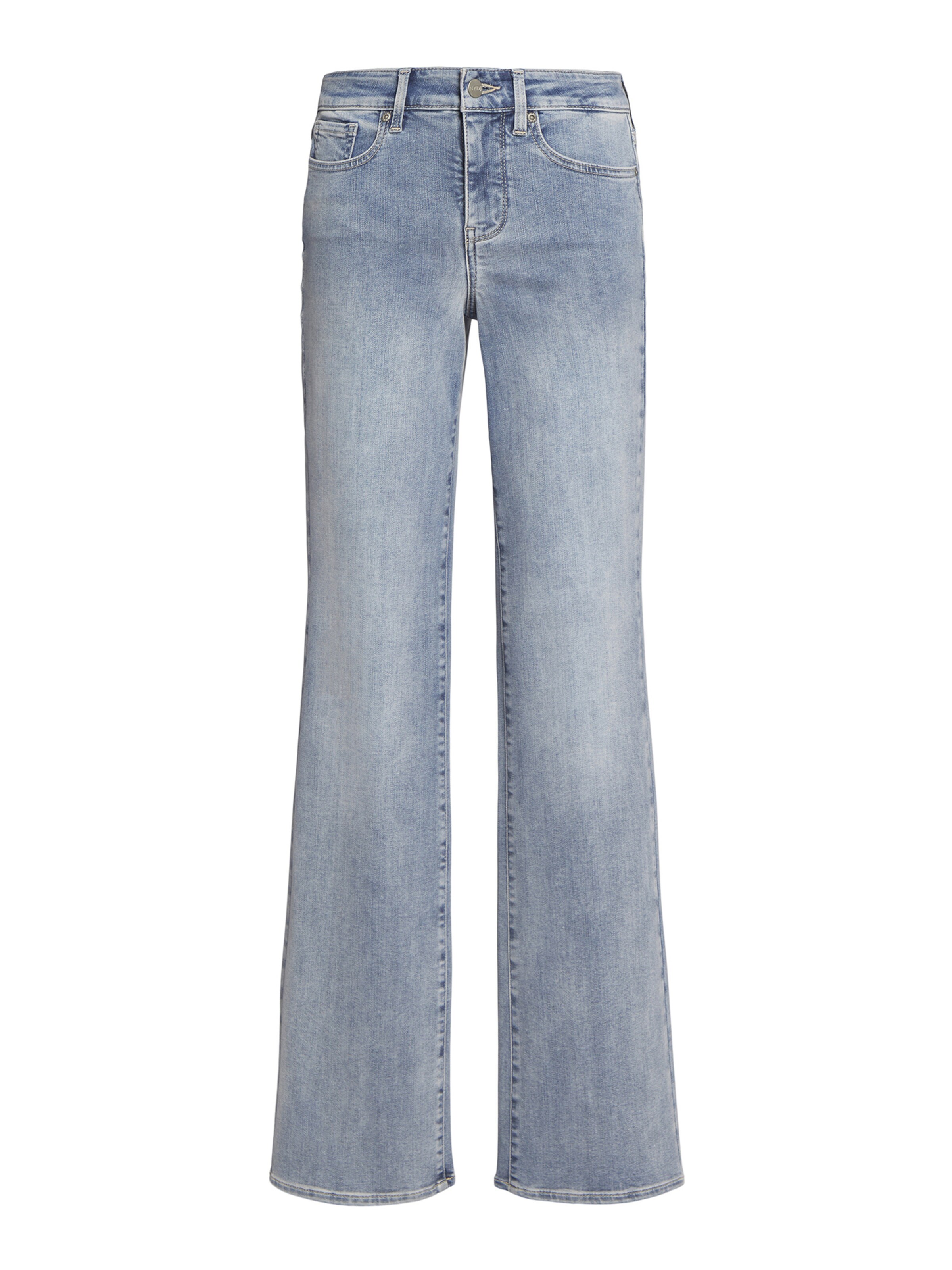 NYDJ Slimfit Jeans in Blauw: voorkant