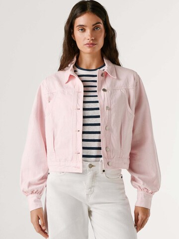 Pepe Jeans Jacke 'MADELINE' in Pink: Vorderseite