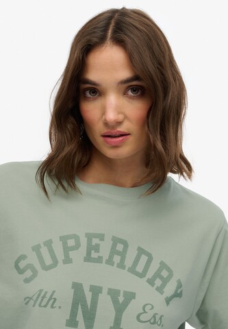 Superdry & Co Shirt 'Athletic Essentials' in Groen