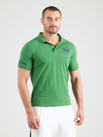 La Martina T-shirt i grön: framsida