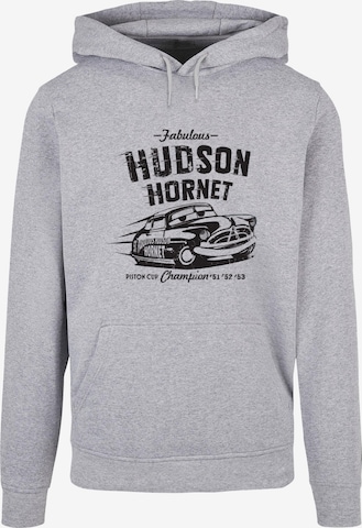 ABSOLUTE CULT Sweatshirt 'Cars - Hudson Hornet' in Grijs: voorkant