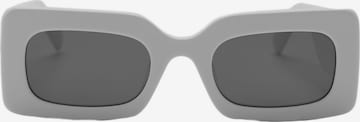 Pull&Bear Sonnenbrille in Weiß: predná strana