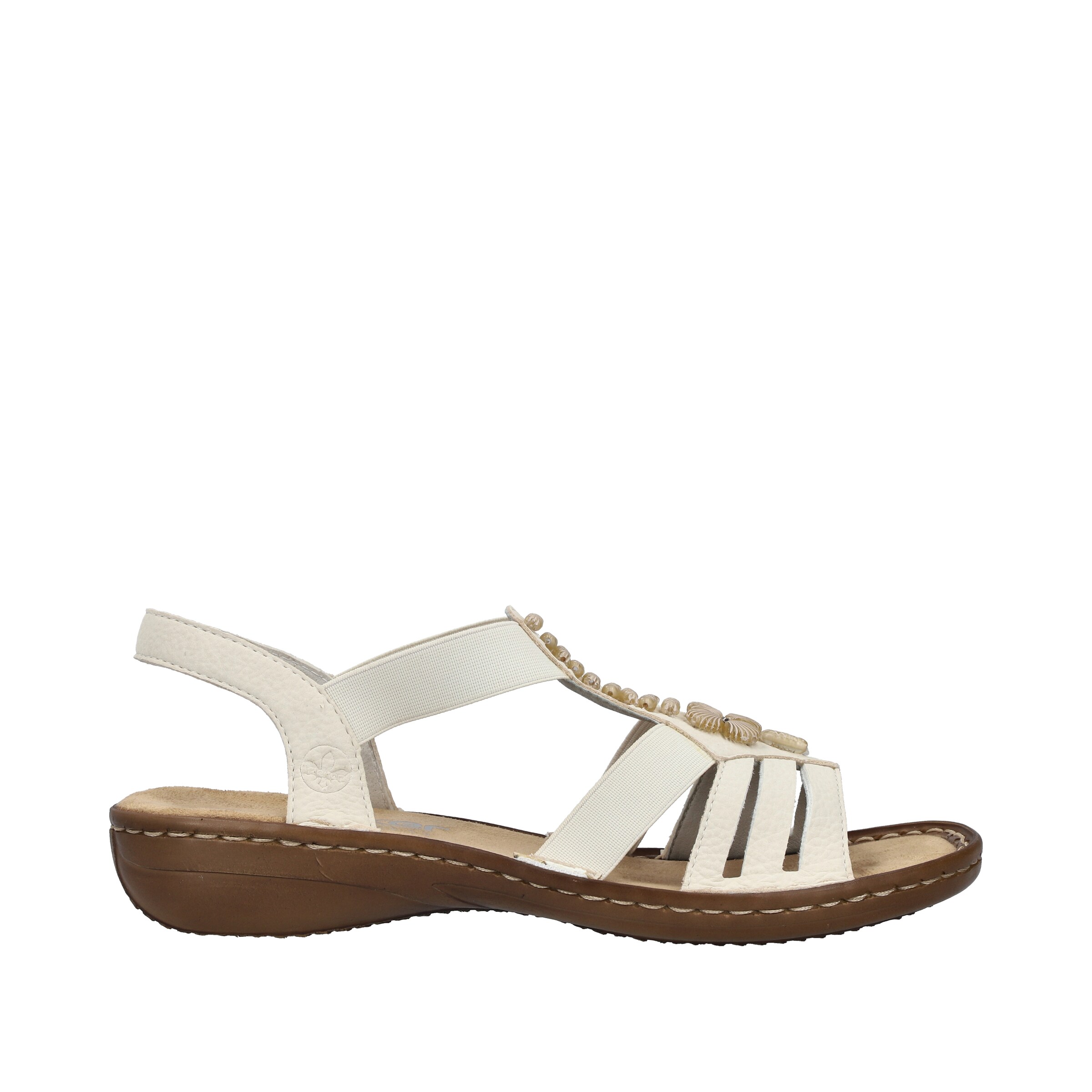 Rieker Strap Sandals in White