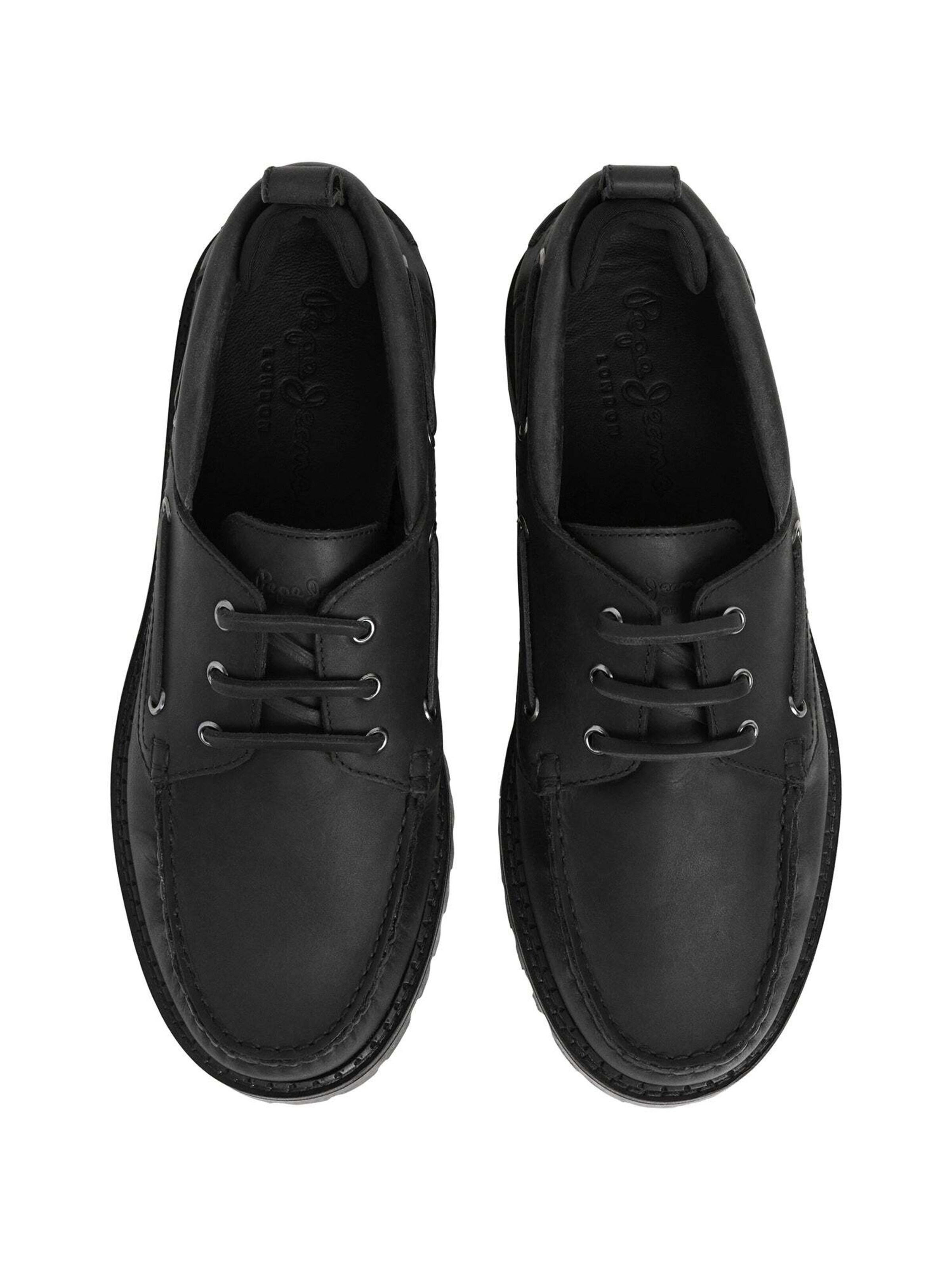 Mocassin 'Terry City' Pepe Jeans en noir