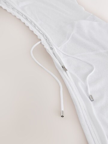 Next Gebreid vest in Wit