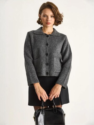 Bianco Lucci Strickjacke in Grau