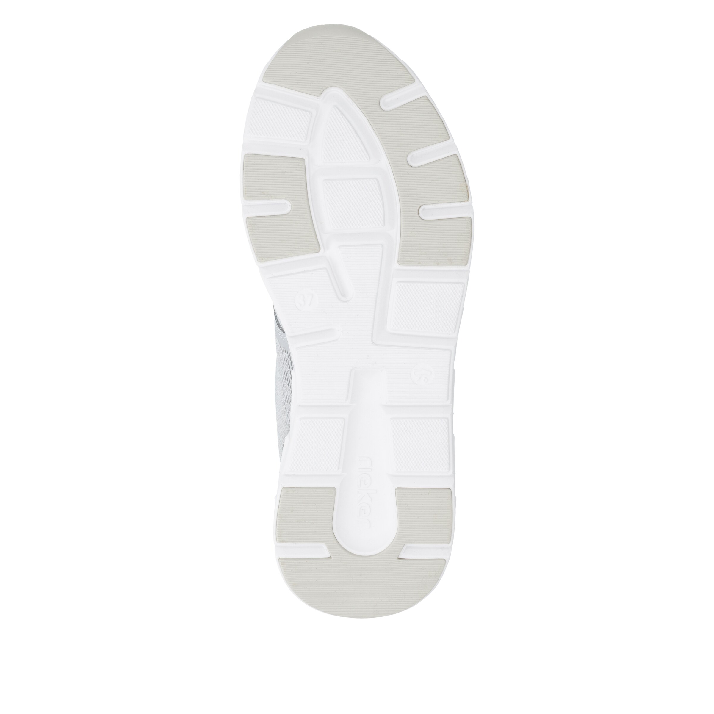 Baskets basses 'M9000' Rieker Sport en gris