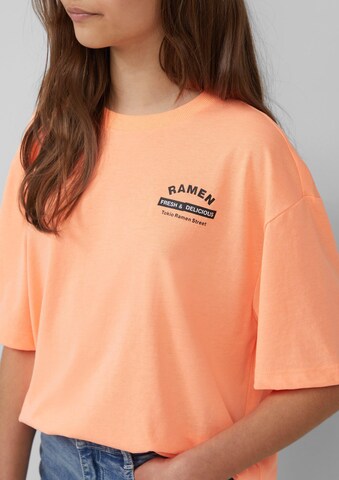 T-Shirt s.Oliver en orange