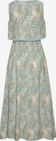 LASCANA Jurk in Beige: voorkant