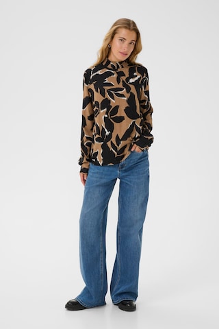 Kaffe Bluse 'KAamber' i brun