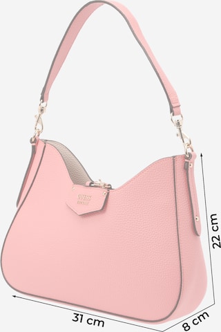 GUESS Shoulder Bag 'BRENTON' in Pink