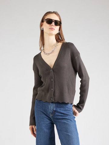 Cardigan 'DORIS' OBJECT en gris : devant