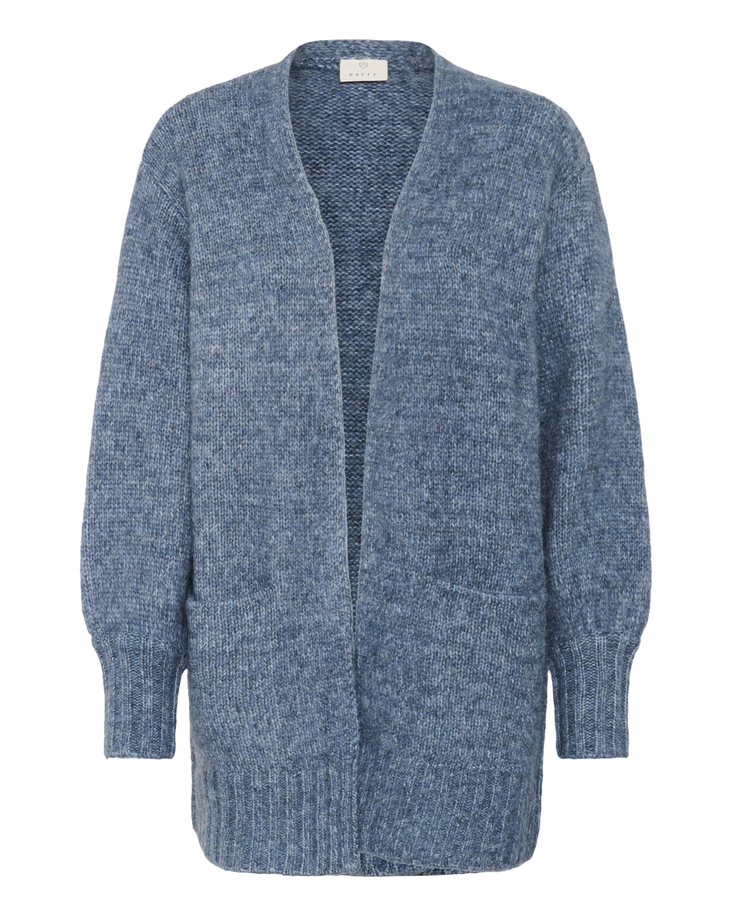Kaffe Cardigan 'KAtrina' i blå: forside