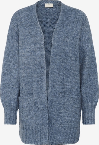 Cardigan 'KAtrina' Kaffe en bleu : devant