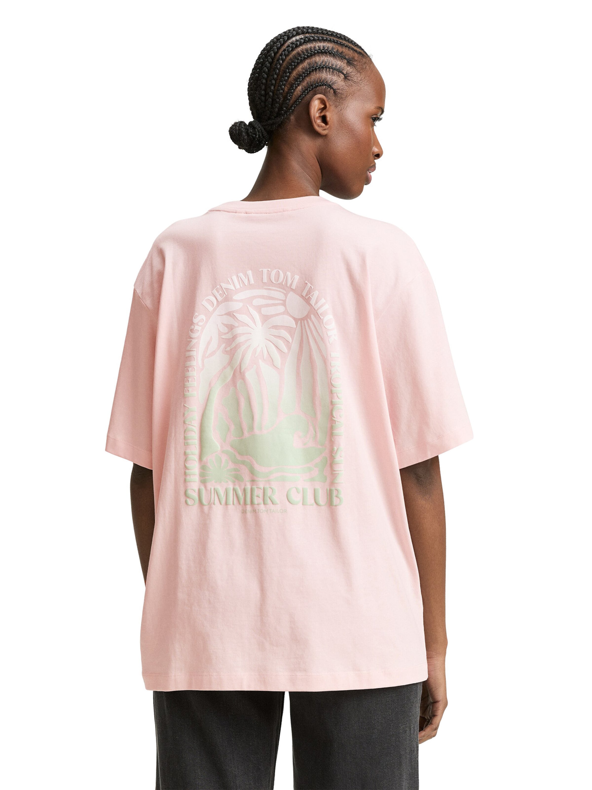 TOM TAILOR DENIM - Camiseta en rosa