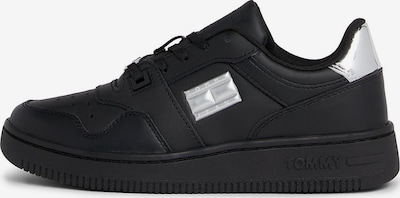 Tommy Jeans Sneaker 'RETRO BASKET' in schwarz / silber, Produktansicht