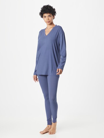 SCHIESSER Pyjama in Blau: predná strana