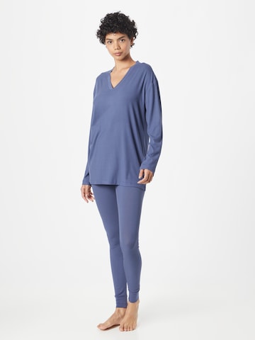 SCHIESSER Pyjama in Blauw: voorkant