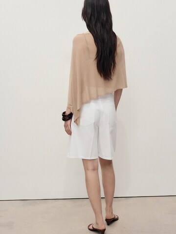 MANGO Regular Jeans 'CAMILLA' in White