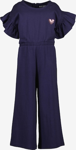 BLUE SEVEN Overall värissä sininen: etupuoli