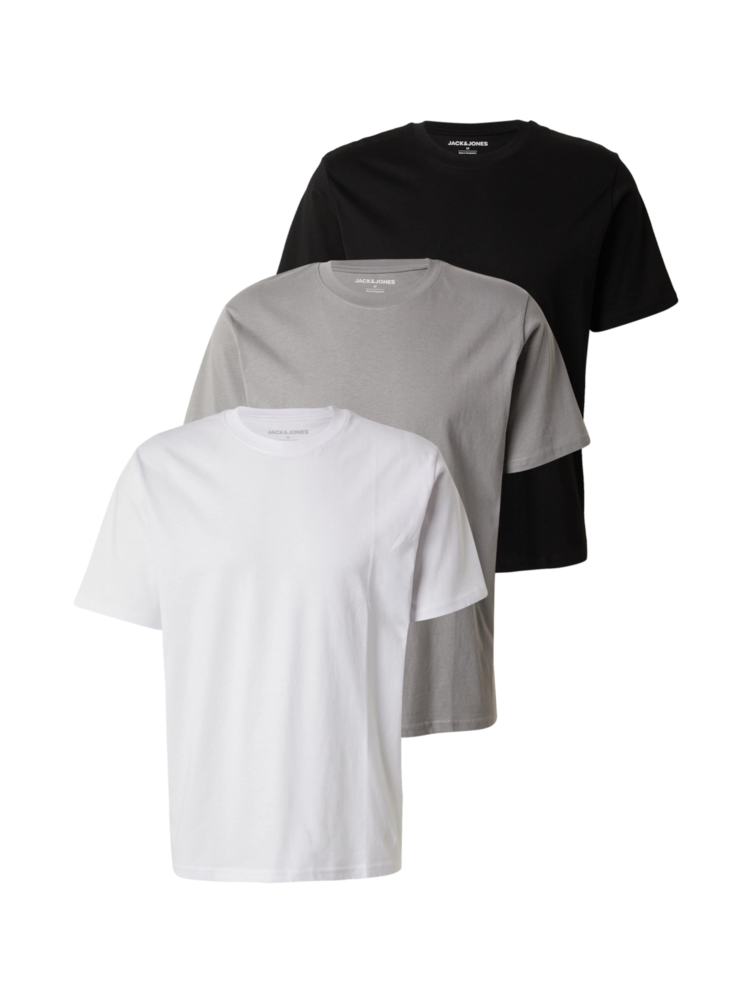T-Shirt JACK & JONES en gris : devant