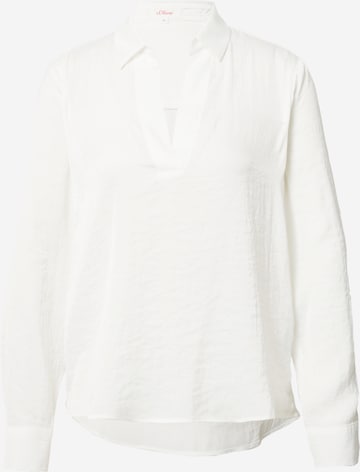 s.Oliver חולצות נשים בלבן: מלפנים
