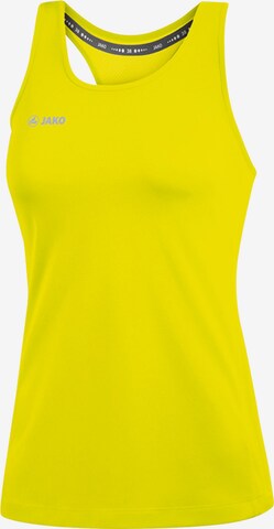 JAKO Sports Top in Yellow: front