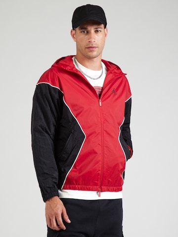 Jordan Prechodná bunda 'BRK' - Červená: predná strana