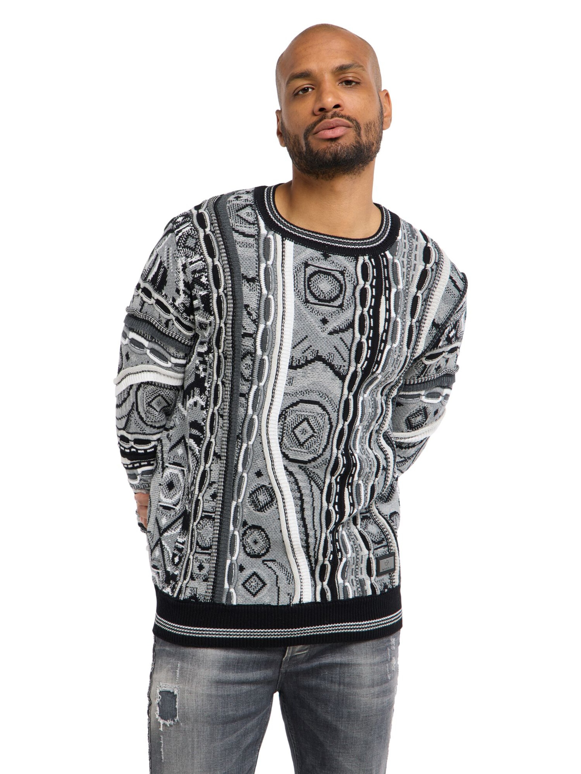 Carlo Colucci Sweater 'Fazal' in Black