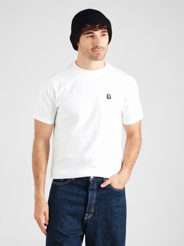 Dr. Denim Shirt 'Trooper' in White: front