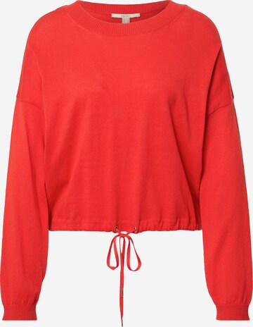 Pull-over ESPRIT en rouge : devant