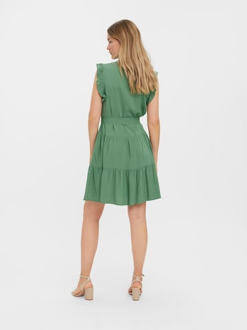 Robe-chemise 'Asta' VERO MODA en vert