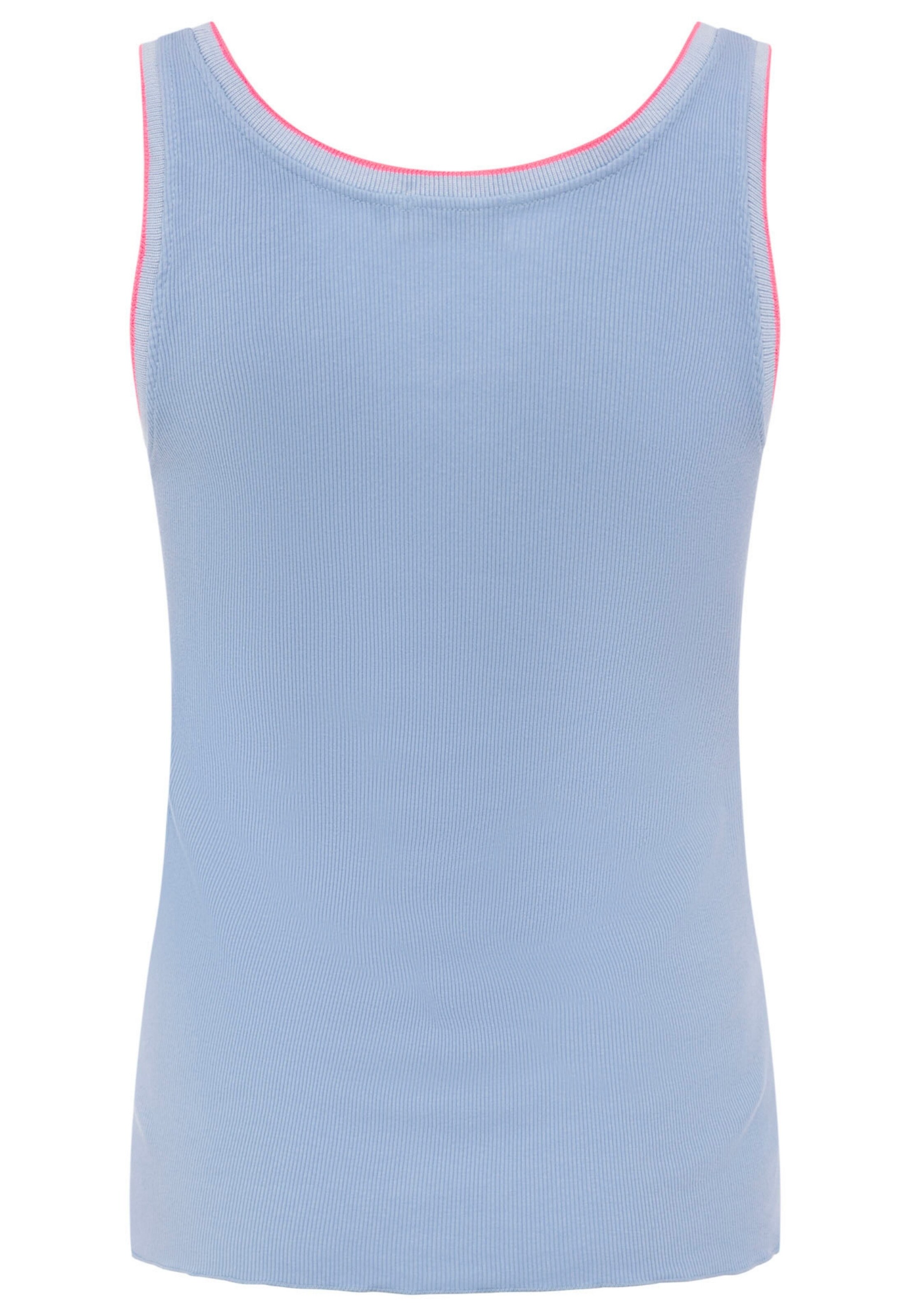 Zwillingsherz Top in Blue