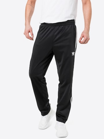 ADIDAS ORIGINALSSportske hlače 'Firebird' - crna boja: prednji dio