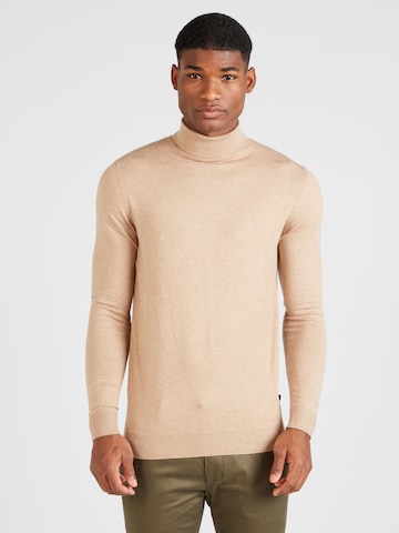 QS Sweater in Brown: front