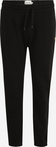 Lyle & Scott Big&Tall Slimfit Kalhoty – černá: přední strana