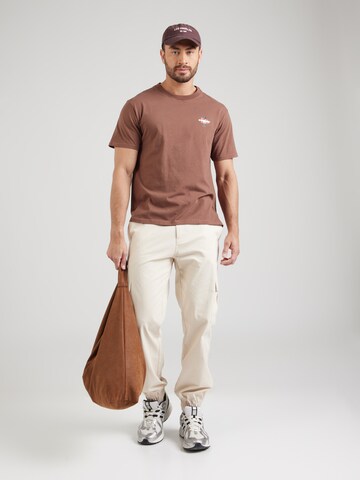 POMPEII Shirt 'IMPOSTOR SYNDROME' in Brown