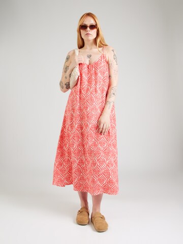 Vero Moda Curve Sommarklänning 'VMCDANA' i röd