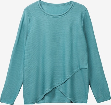 SHEEGO Sweater in Blue: front