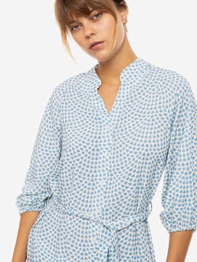 Pink Label Sommerkleid 'BEACHWEAR LONG VISTA BLUE & CREAM'‌‌‌‌‌‌ in 36 in blau, Produktansicht