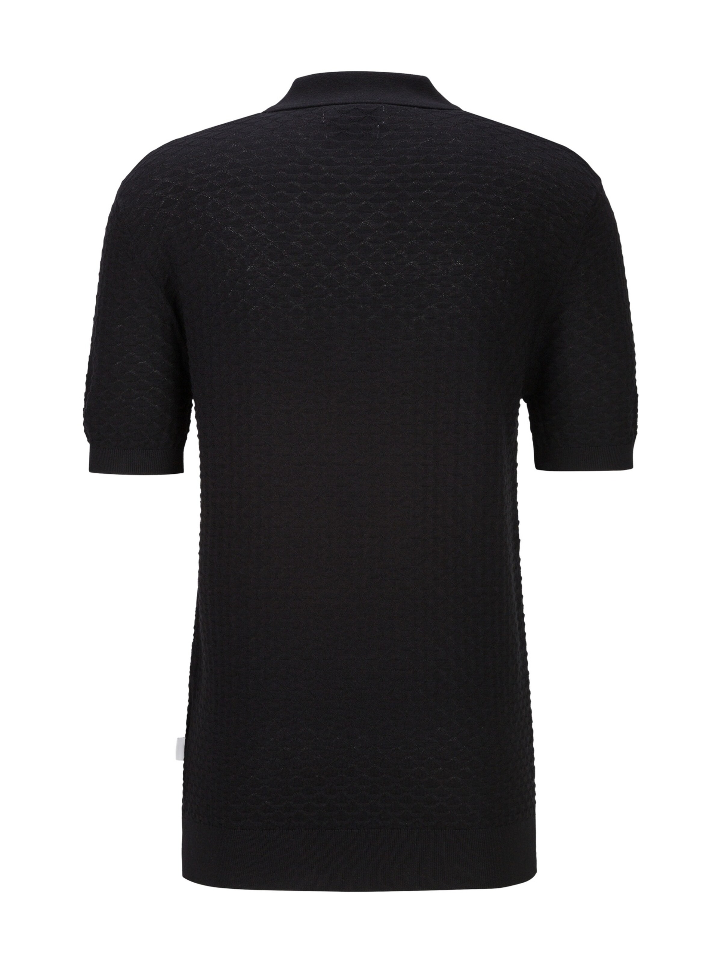 REPLAY Poloshirt 'Lasso' in Schwarz