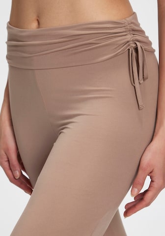 LASCANA Flared Pants in Brown