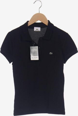 LACOSTE Top & Shirt in S in Black: front