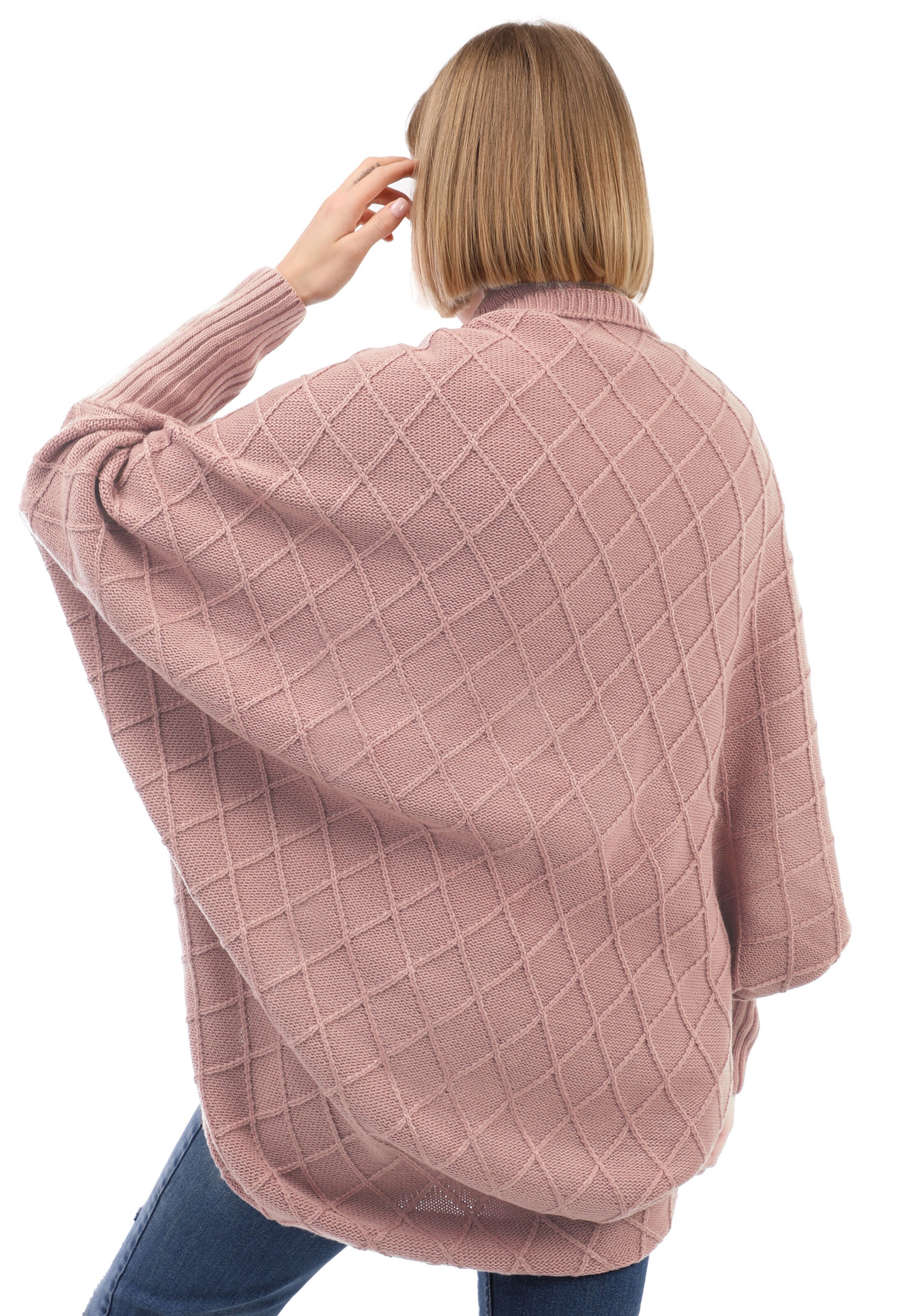 rozā Jimmy Sanders Adīta jaka