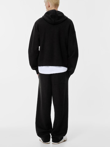 Pull&Bear Tréning póló - fekete