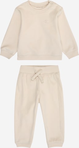 bēšs Calvin Klein Jeans Treniņtērps: no priekšpuses