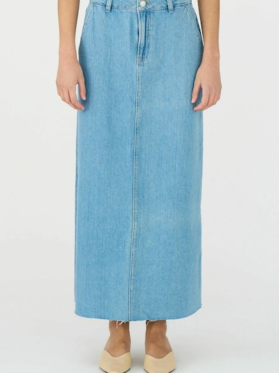 Ivy Copenhagen Nederdel 'Uta' i blue denim, Produktvisning