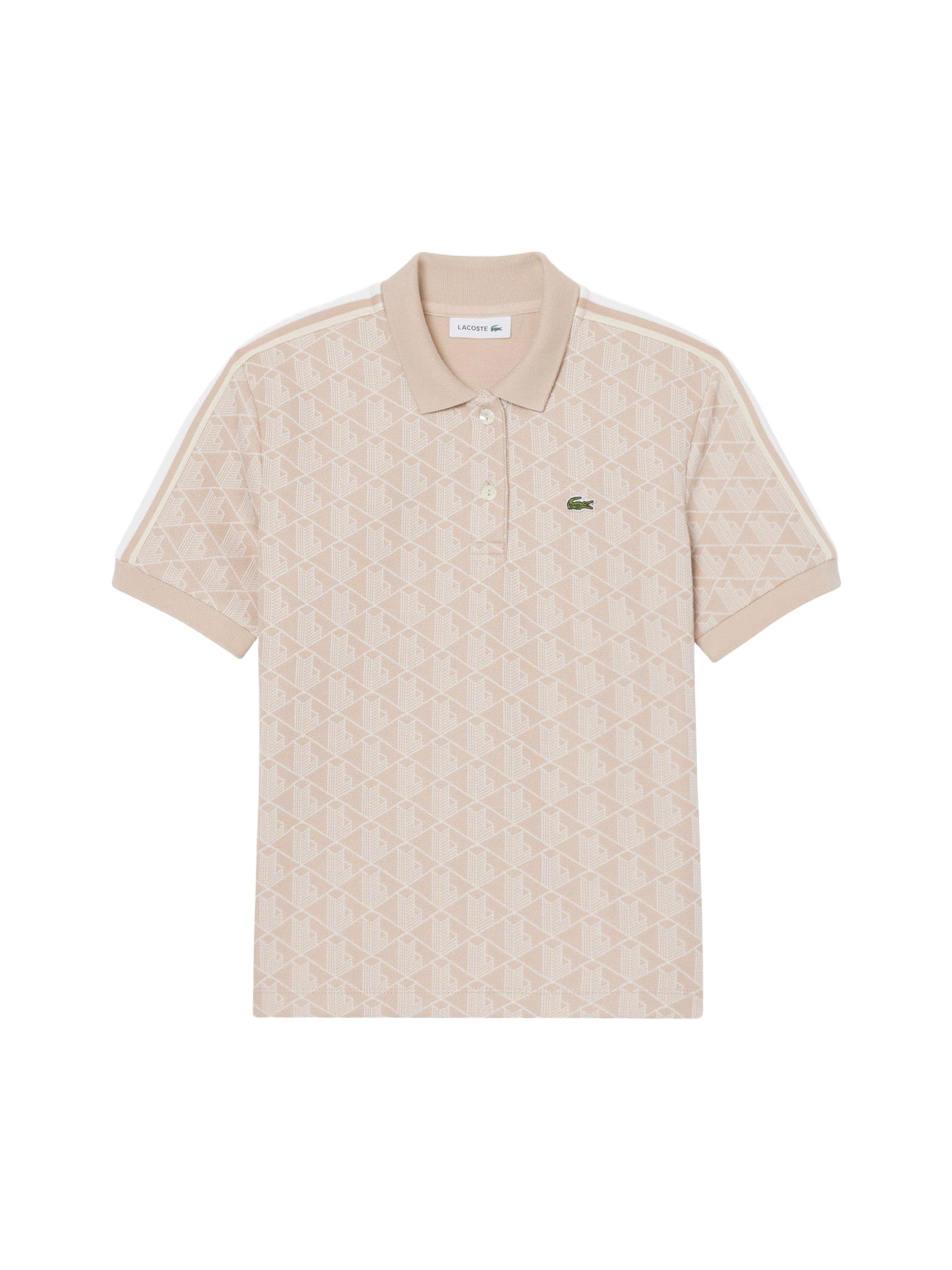 LACOSTE Shirt in Beige: voorkant