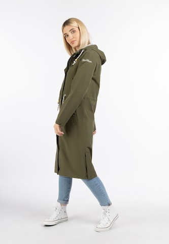 Manteau fonctionnel Schmuddelwedda en vert